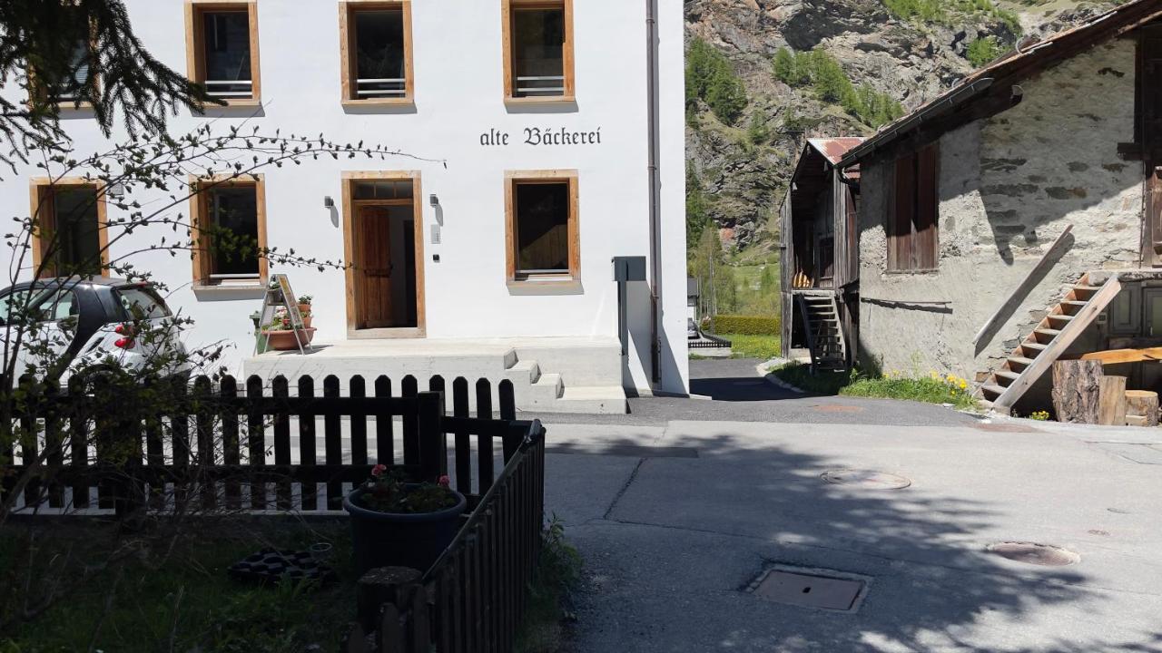 Ferienwohnungen Haus Alte Baeckerei Randa Kültér fotó
